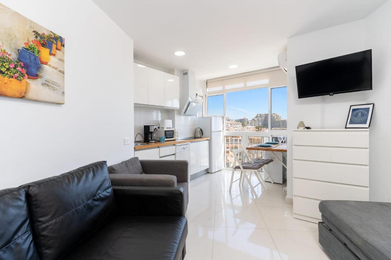 Appartement Mi Casa De La Playa -Estudio Frente Al Mar- à Benalmádena Extérieur photo